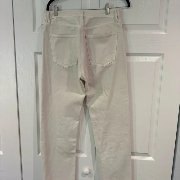 AGOLDE Off-White 90's Pinch Waist Jeans, sold out online - Picture 5 of 7